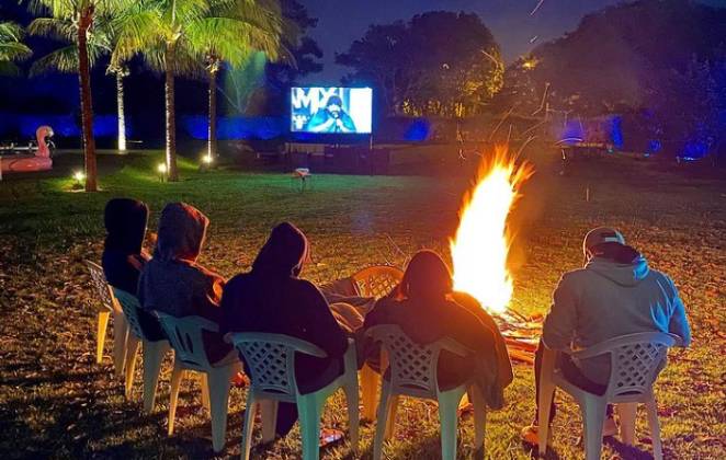 Quintal da casa de Rodolffo