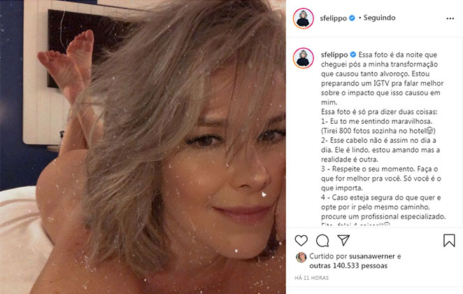 Samara Felippo posta foto nua no Instagram