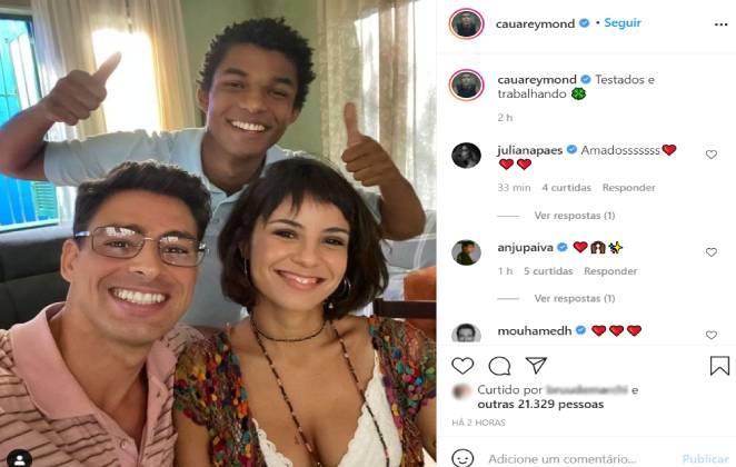 Cauã Reymond foto do Instagram