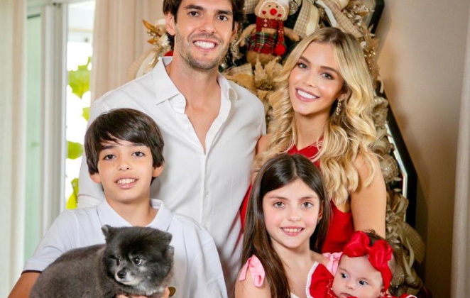 Kaká sempre priorizou os momentos em família