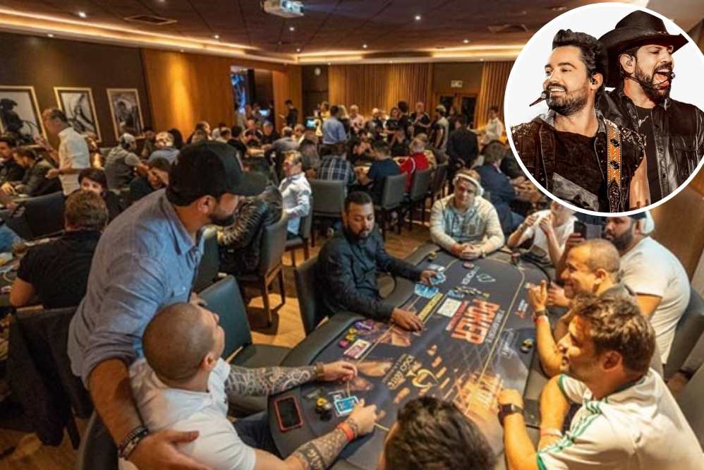Torneio beneficente de poker, organizado por Fernando e Sorocaba 