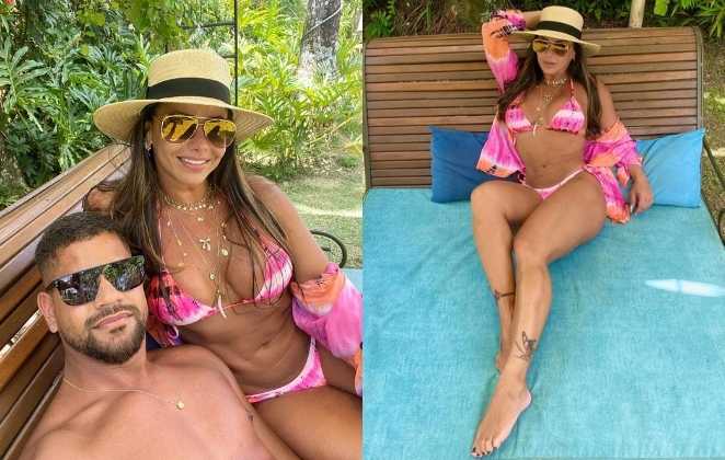 Viviane Araújo e Guilherme Militão são pura sintonia!