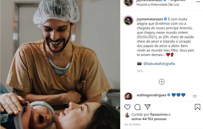 Jayme Matarazzo e sua família