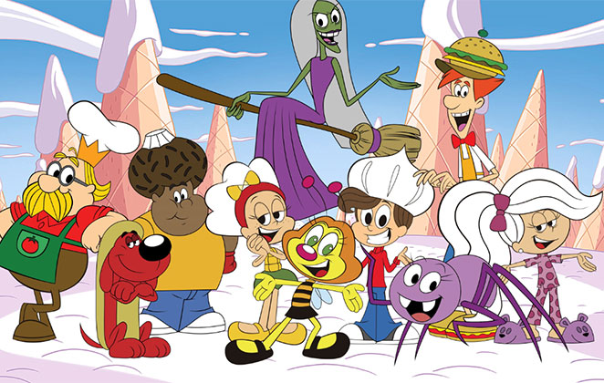 As séries são muito animadas