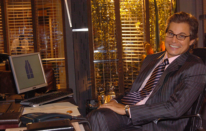 Edson Celulari, como Glauco, em América