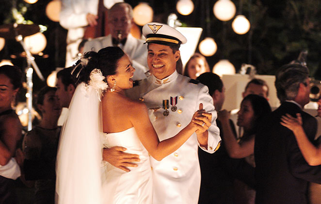 Edson Celulari e Ana Paula Arósio em cena de Páginas da Vida