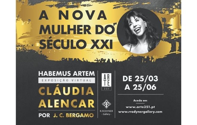 Cláudia Alencar inaugura exposição virtual em Portugal com uma série fotográfica representativa feminina