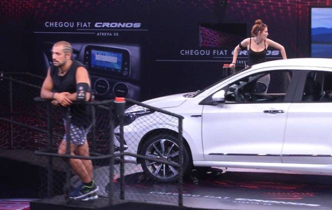 Kaysar e Ana Clara em Porva de Resistência do BBB18