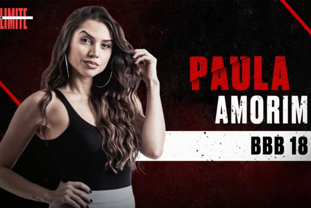 Paula Amorim é o primeiro nome confirmado para a nova edição do No Limite. A sister, que é ex-jogadora de vôlei, terminou o BBB18 em quarto lugar e durante sua passagem pelo reality, a mineira engatou um romance com o brother Breno, com quem é casada atualmente. Paula tem 32 anos e trabalha como influenciadora digital e empresária.
