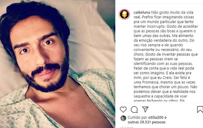 Caike Luna revela tratamento contra câncer