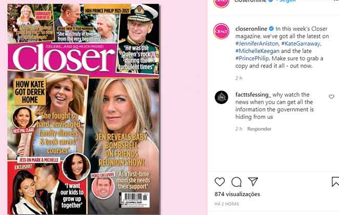 Revista diz que Jennifer Aniston vai adotar uma criança