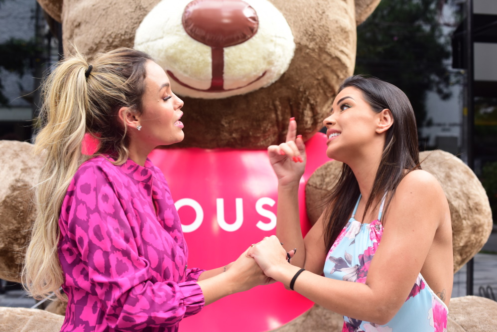 As duas trocaram elogios