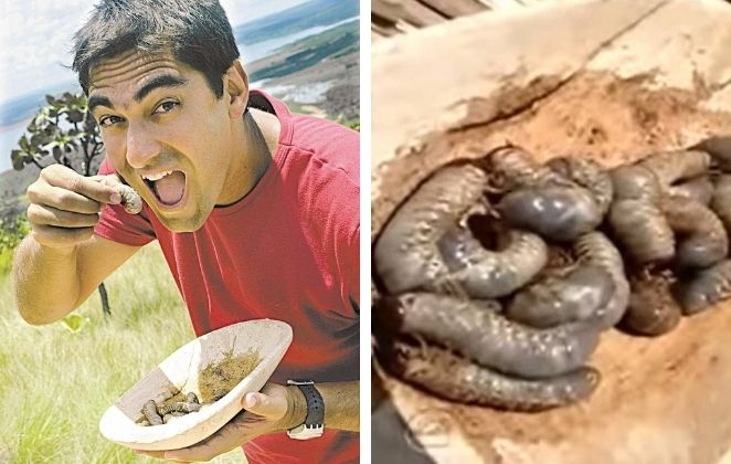 No Limite: Participantes comem vermes em prova