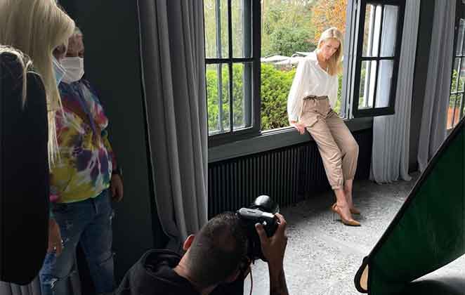 Ana Hickmann é fotografada por Paulo Reis e equipe acompanha tudo