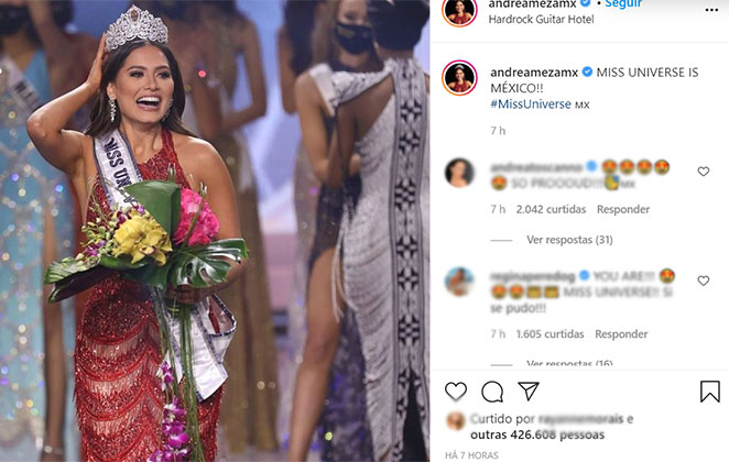 Andrea Meza coroada Miss Universo