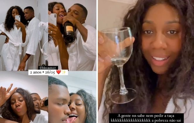 Camilla de Lucas e namorado comemoram dois anos juntos