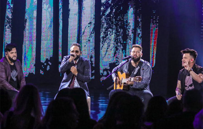 O DVD contou com diversas participações especiais em Goiânia