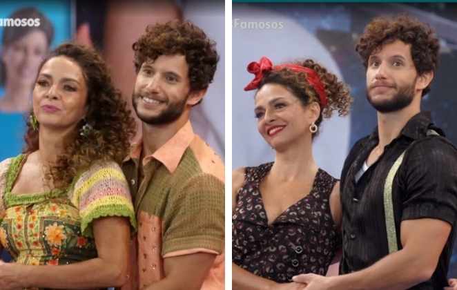 Claudia Ohana e Heron Leal