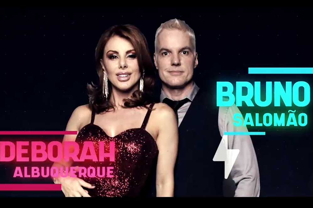 A atriz Deborah Albuquerque e o marido, o médico Bruno Salomão