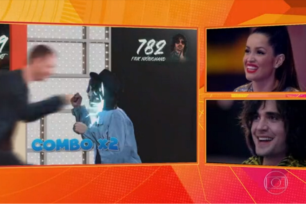 O embate de Leifert e Fiuk foi mostrado...o brother caiu na gargalhada