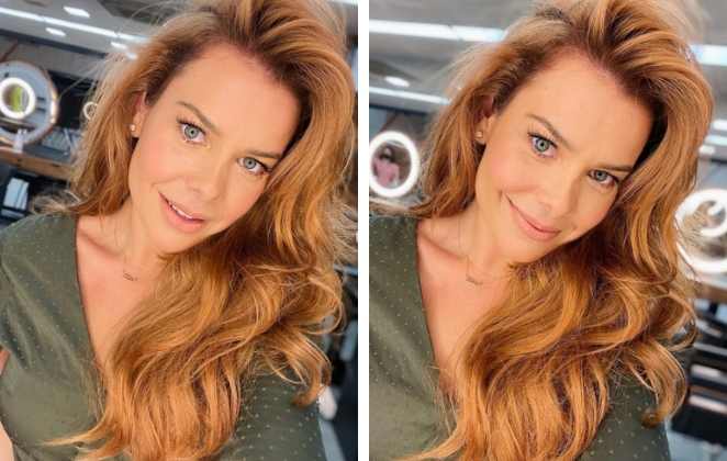 Novo visual de Fernanda Souza