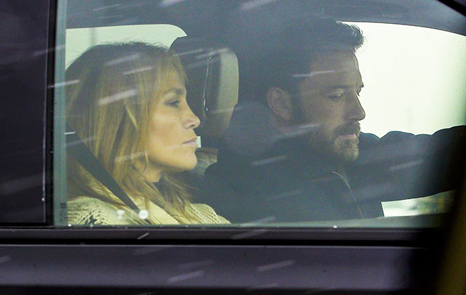 Jennifer Lopez e Ben Affleck juntos em viagem