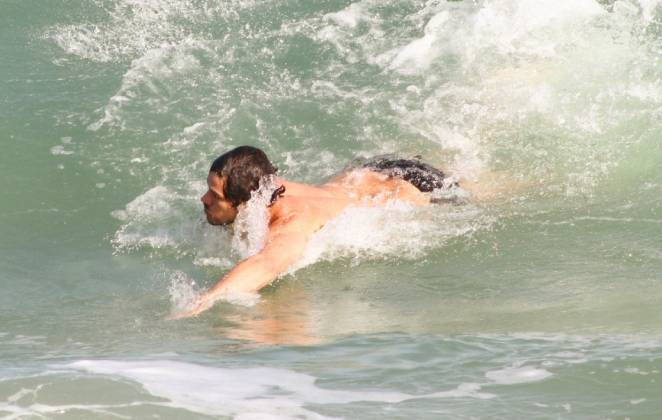 José Loreto curtiu bastante o mar