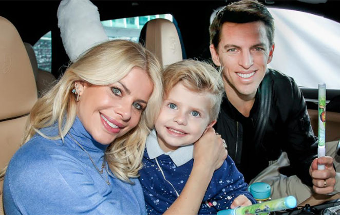 Trio curtiu um momento feliz em família