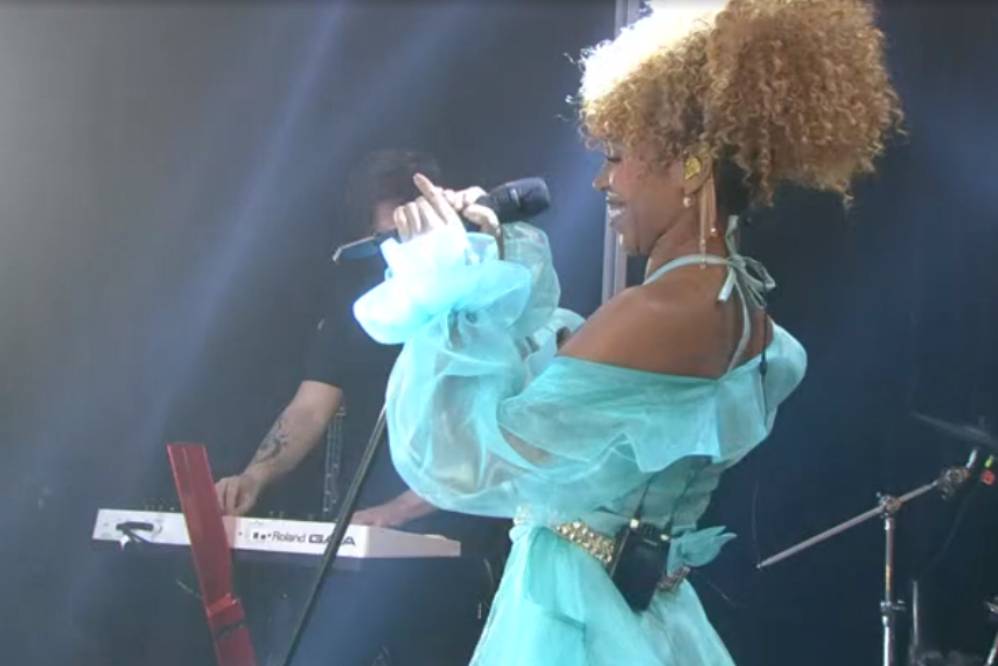 Karol Conká se apresenta no BBB21