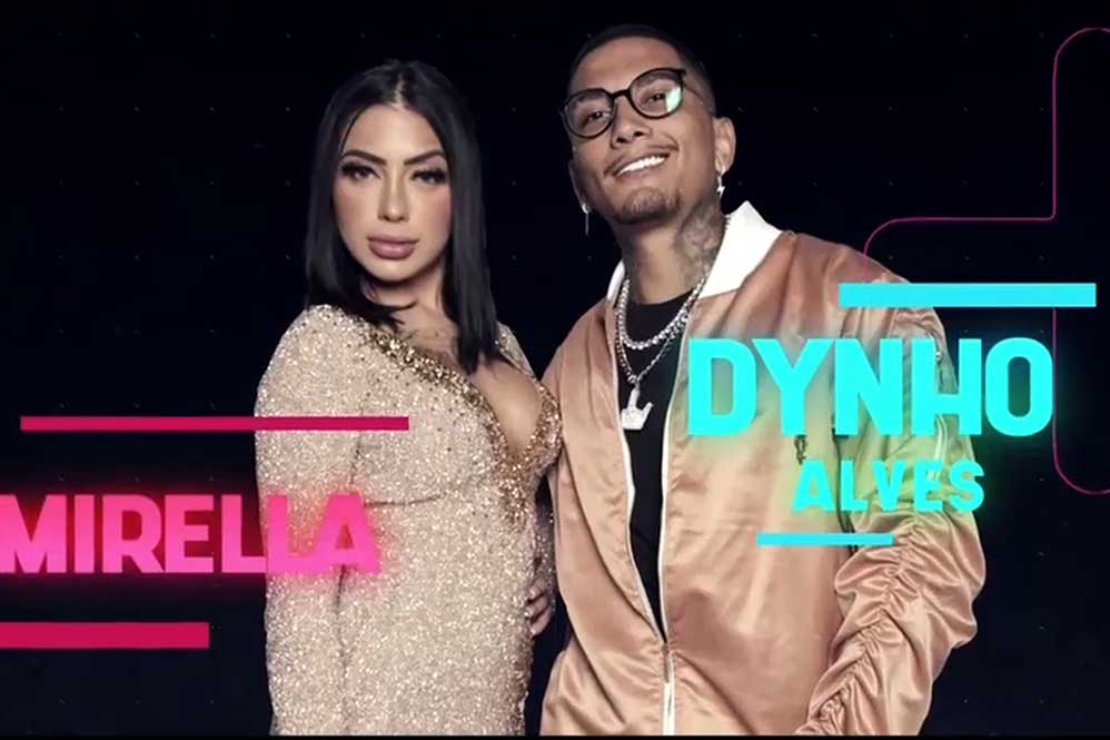 O dançarino Dynho Alves e a funkeira MC Mirella afirmam que reality é um grande desafio
