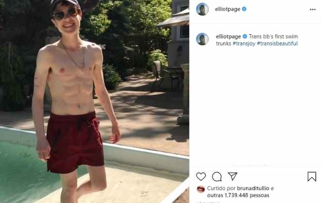 Publicação de Elliot Page