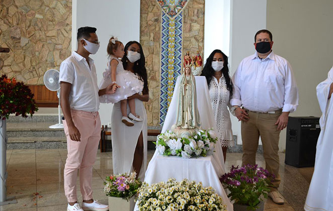 Batizado de Rhayalla, Raissa de Oliveira e Drigão Henriques