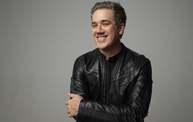 Rogério Flausino, vocal da banda Jota Quest