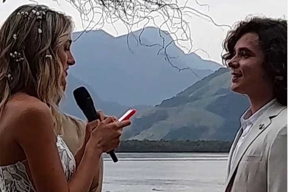 Sasha faz seus votos a João Figueiredo