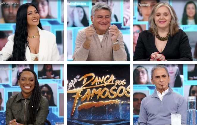 Jurados da primeira rodada do Super Dança