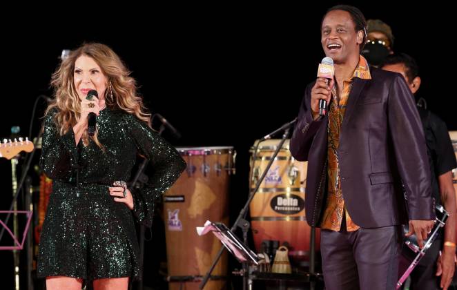 Toni Garrido apresentou o evento Cultura nas Estações