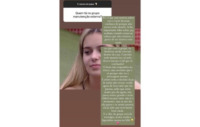 Viih Tube explica grupo sem Arcerbiano, Juliette e Lucas