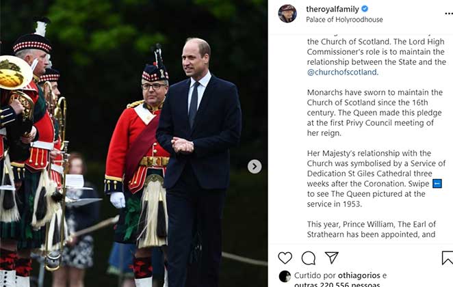 Príncipe William na Escócia