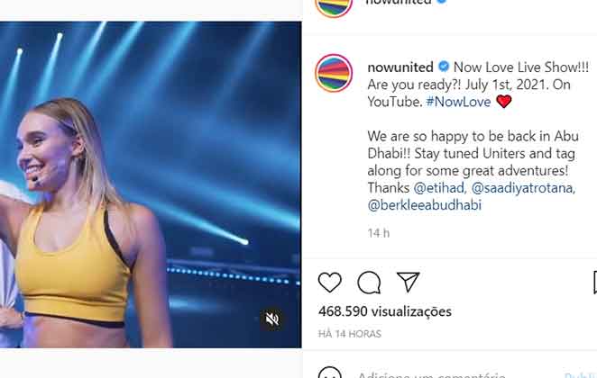 Now United anuncia show