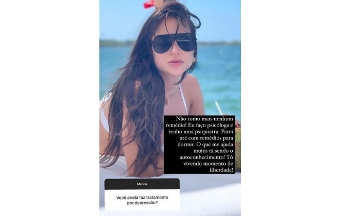 Gabi Martins fala do tratamento para depressão