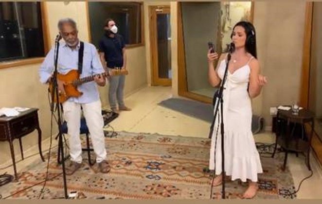 Gilberto Gil e Juliette vão comandar live no dia 13