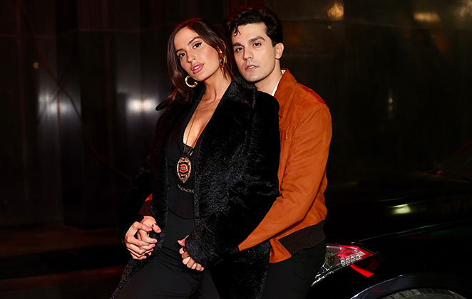 Luan Santana e Natalia Barulich para o clipe de Morena