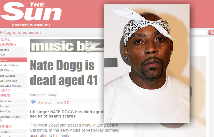 Morre o rapper Nate Dogg, aos 41 anos - OFuxico