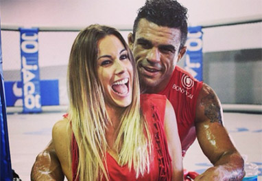 Vitor Belfort homenageia Joana Prado pelo Dia da Mulher - OFuxico