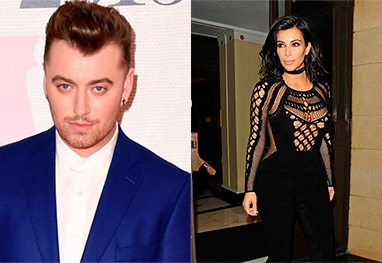 Sam Smith elogia roupa de Kim Kardashian no BRIT Awards - OFuxico