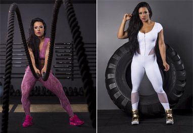 Sue Lasmar empresta seu charme para ensaio fitness - OFuxico