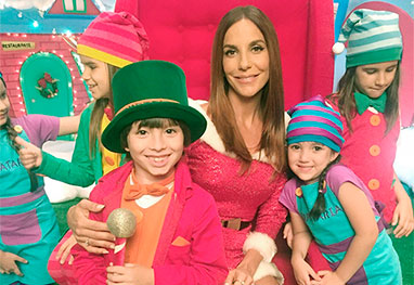 Natal! Ivete Sangalo grava campanha com crianças - OFuxico
