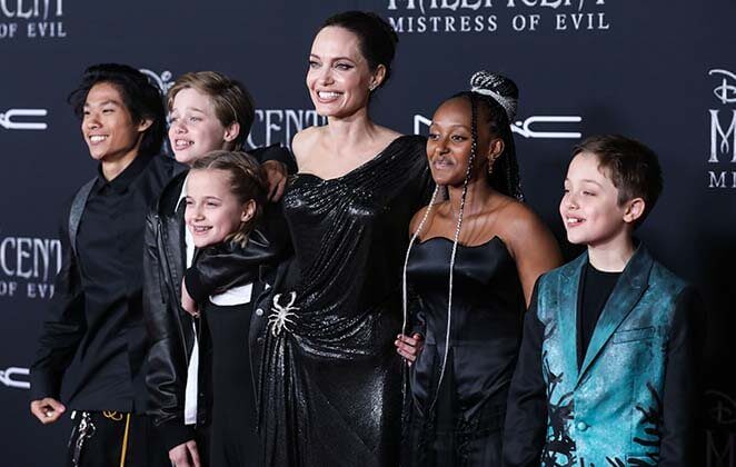 Angelina Jolie conta os truques que usa na educação dos filhos