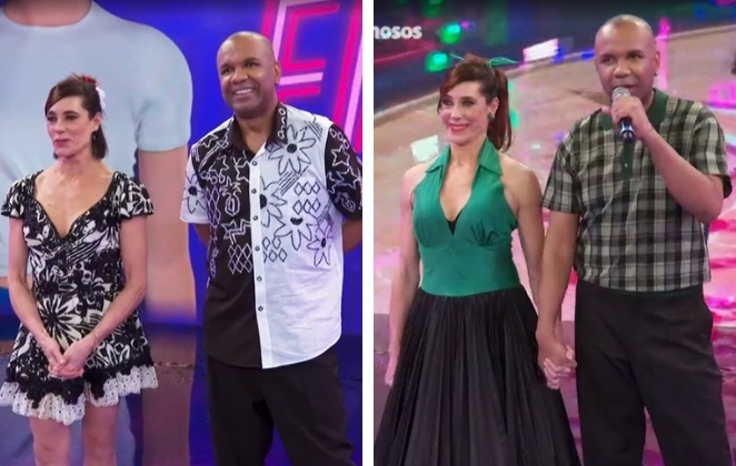 chistiane torloni e alvaro reys dança dos famosos