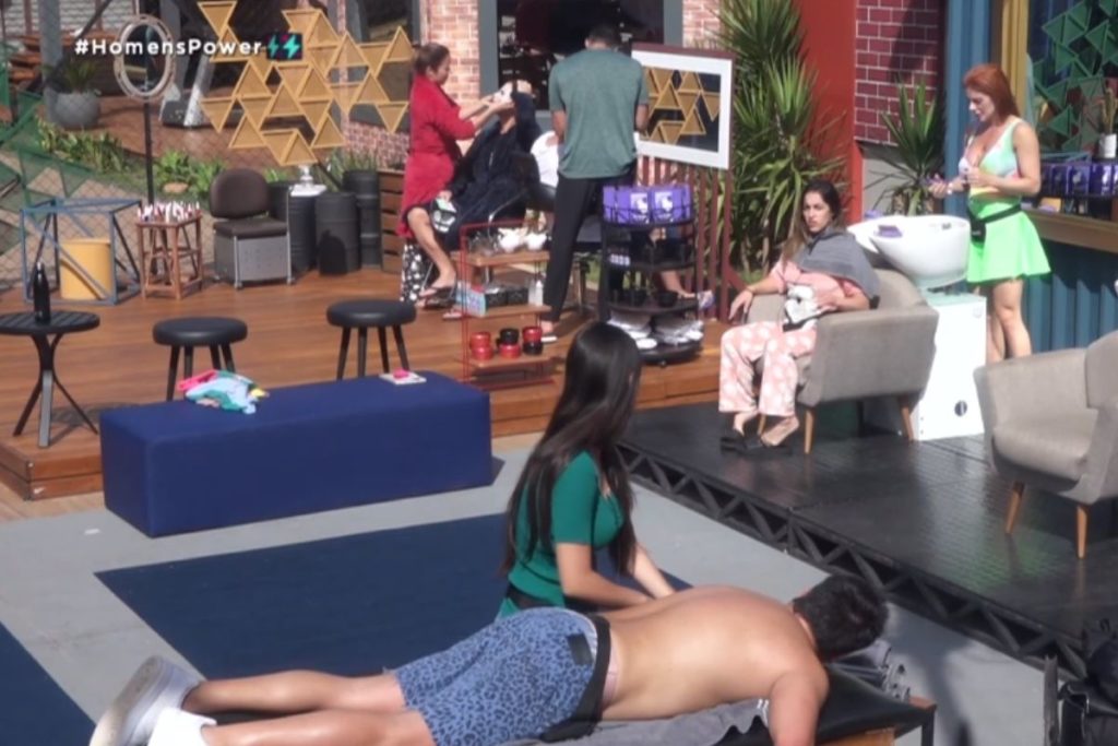 tarde de beleza na mansão